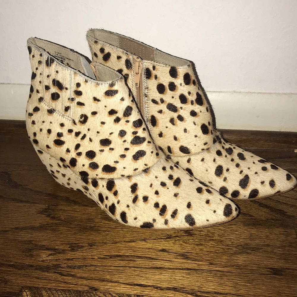 Matisse Cowhide Booties